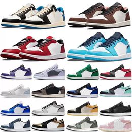 With Box Men's Jumpman Basketball Shoes Pine Green vs. College Blue Smoke Red Black Gemstone Women's Sports Black Chicago Sports Shoes