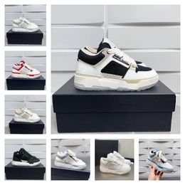 lace-up Bread Sneaker Shoes Luxury Designer Men Women Platform Shoes Mesh leather Stadium Hardware-logo Leather outdoors Trainers Sneakers Size 36-45