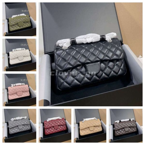 With Box Designer Ladies Shoulder Bags Fashion Handbag Leather Chain Bag Luxurys Crossbody Bags Lady Designer Bags Plaid bag for gift